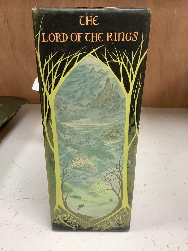 Tolkein, J.R.R. - The Fellowship of the Ring, The Two Towers, The Return of the King 1963, tenth and thirteenth impressions, deluxe edition in slip case